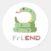 Sticker Rond ami (Devant)