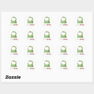 Sticker Rond ami