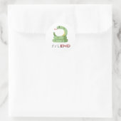 Sticker Rond ami (Sac)