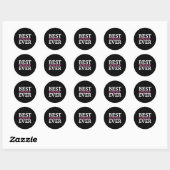 Sticker Rond Ami de toujours  (Feuille)