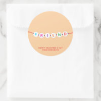 Ami mignon bracelet d'amitié pêche Valentine's