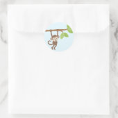 Sticker Rond Amis de safari (Sac)