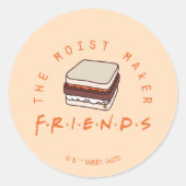 Sticker Rond AMIS™ | Le Créateur Humide (Devant)