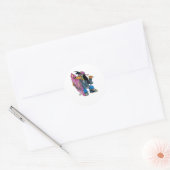Sticker Rond Amis mutant (Enveloppe)