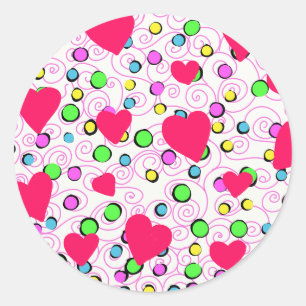 Sticker Rond Amore