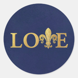 Sticker Rond Amour