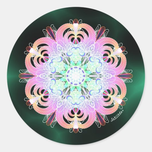 Sticker Rond Amour (Devant)