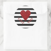 Sticker Rond Amour (Sac)