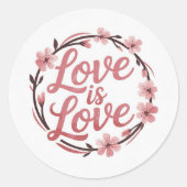 Sticker Rond Amour (Devant)