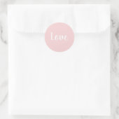Sticker Rond Amour - (Sac)