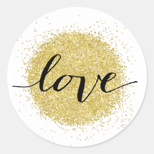 Sticker Rond Amour (Devant)