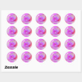Sticker Rond Amour Angel (Feuille)