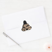 Sticker Rond Amour Bouddha (Enveloppe)