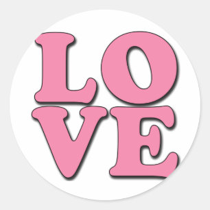 STICKER ROND AMOUR D'ART DE POP