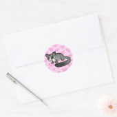 Sticker Rond Amour de Sugar Glider (Enveloppe)