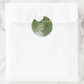 Sticker Rond amour hydrangea (Sac)