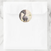 Sticker Rond Amour maternel (Sac)
