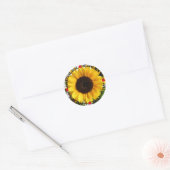 Sticker Rond Amour tout le temps (Enveloppe)