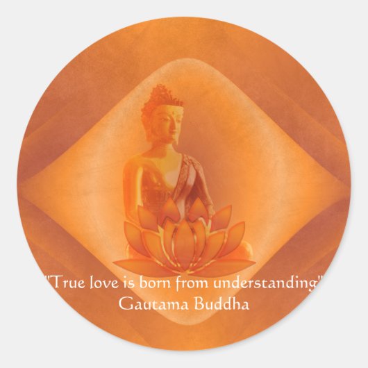 Sticker Rond amour vrai (Devant)