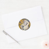 Sticker Rond amoureux (Enveloppe)
