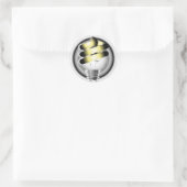 Sticker Rond Ampoule (Sac)