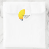 Sticker Rond AmpouleLumière (Sac)