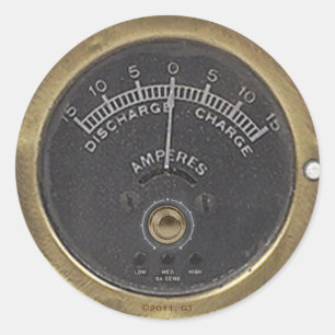 Sticker Rond Amstadt, le réciprocité du professeur Temple