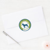 Sticker Rond Amstaff (Enveloppe)