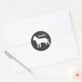 Sticker Rond AmStaff (Enveloppe)