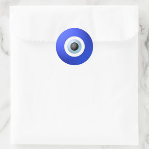 Sticker Rond Amulet to Ward off the Evil Eye