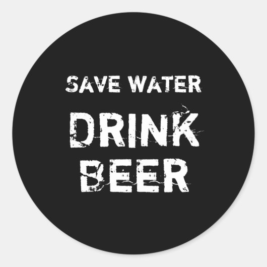 Sticker Rond Amusant - (Devant)