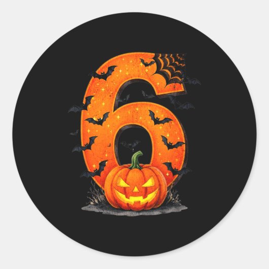 Sticker Rond Amusant Six Sept 6 7 Conception de Meme pour coupl (Devant)