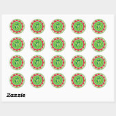 Sticker Rond Anahata Heart Chakra Classic Round Sticker, Matte (Feuille)