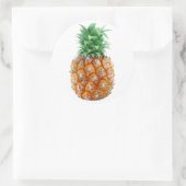 Sticker Rond Ananas (Sac)