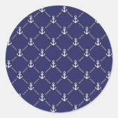 Sticker Rond Anchor (Devant)
