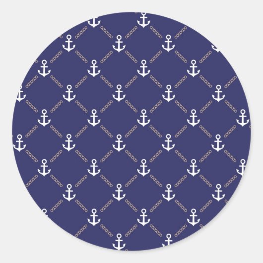 Sticker Rond Anchor (Devant)