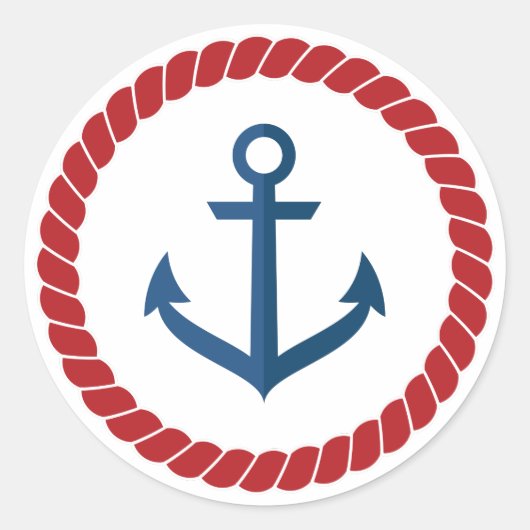 Sticker Rond Anchor (Devant)
