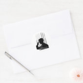 Sticker Rond Ancien combattant (Enveloppe)