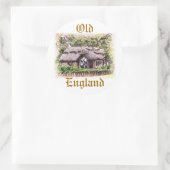 STICKER ROND ANCIENNE ANGLETERRE (Sac)