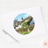 STICKER ROND ANCIENNE ANGLETERRE (Enveloppe)