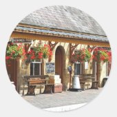 STICKER ROND ANCIENNE GARE (Devant)