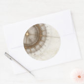 Sticker Rond Ancient Nautical Chart (Enveloppe)