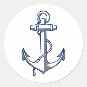 Sticker Rond Ancla del buque Ancla del barco
