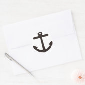 Sticker Rond Ancre (Enveloppe)