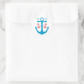 Sticker Rond Ancre vintage (Sac)