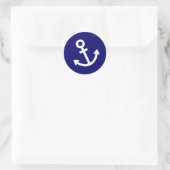 Sticker Rond Ancres Aweigh (Sac)