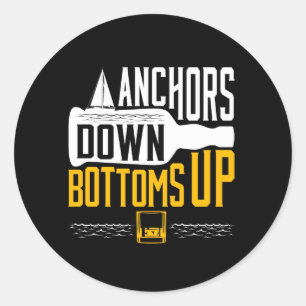 Sticker Rond Ancres en bas de la partie de navigation