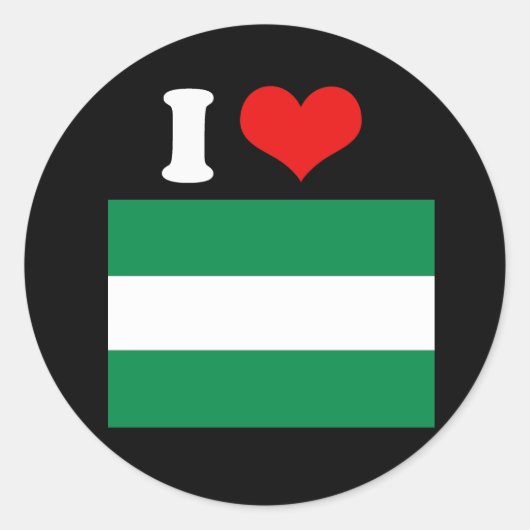 Sticker Rond Andalousie (Devant)