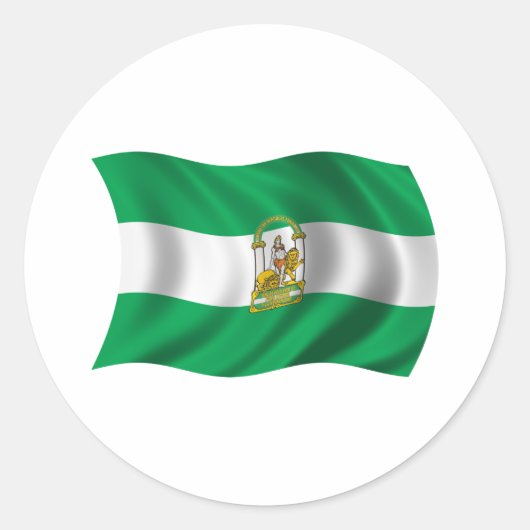 Sticker Rond Andalousie (Devant)