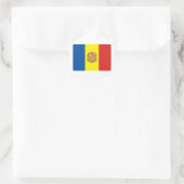 Sticker Rond Andorre (Sac)